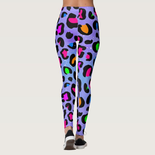 Dream Lilac Leopard leggings (Verso)