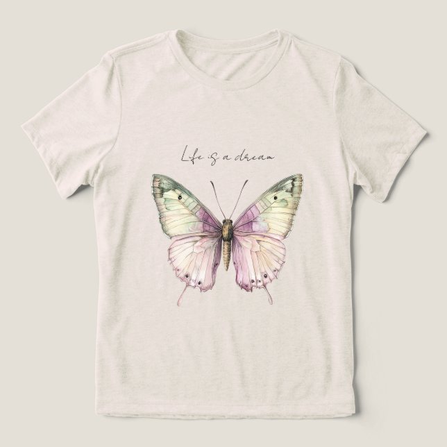 Dream Purple Green Butterfly (Design frontal)