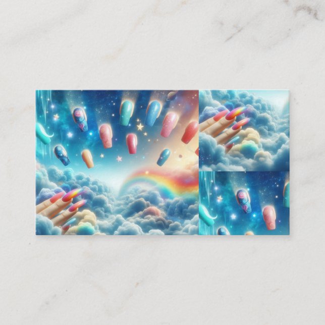 Dream Unhas Cartão de visita (Frente)