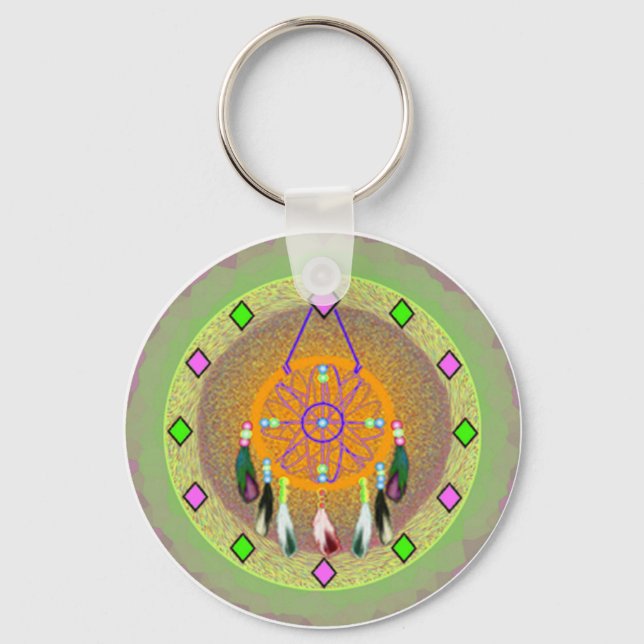 Dreamcatcher Chaveiro (Frente)