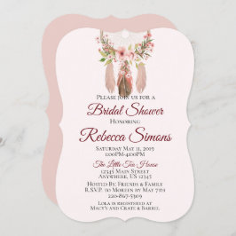 Dreamcatcher | Convite para Chás de panela Chiques