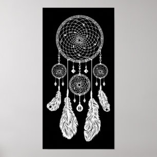 Dreamcatcher - Poster (Black)