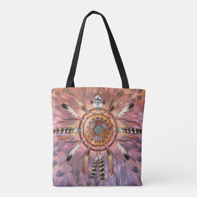 Dreamcatcher Tote Bag (Verso)