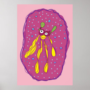 Dreamer Creature Kids Room Poster