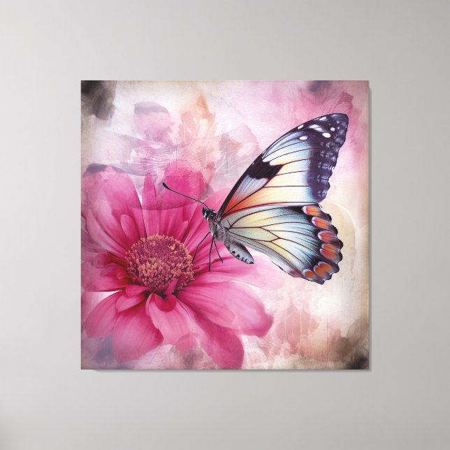 Dreamfly na Canvas Floral (Frente)