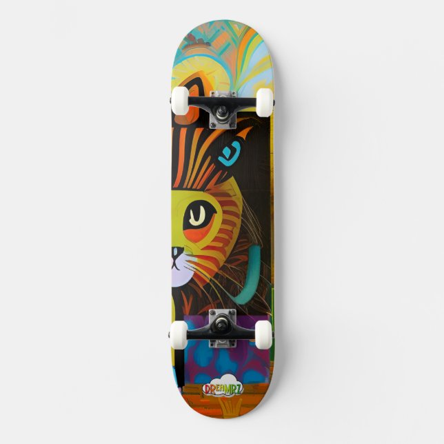 DREAMRZ - Cat Stick - Skateboard (Frente)