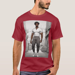 Dreamscape Atleta: Estilo de Camiseta de Resiliênc