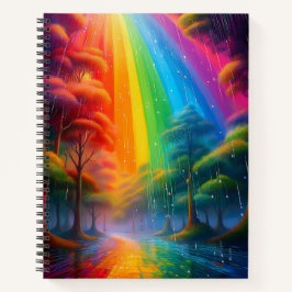 Dreamscape No Bloco De Notas Da Floresta