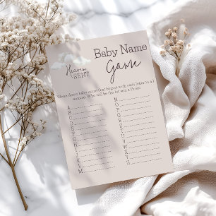 Dreamy Beige Heaven Enviou o Jogo do Nome da Reven