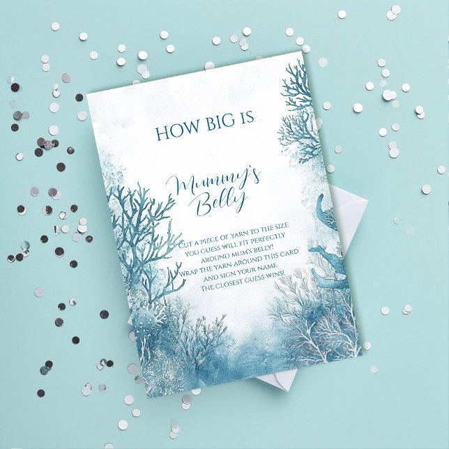 Dreamy Blue Sob o mar que barriga grande (Criador carregado)