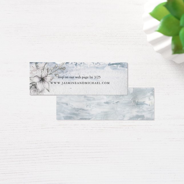 Dreamy Floral | Wedding Website Card (Mesa)