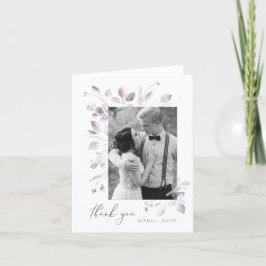 Dreamy Foliage Cartões de agradecimentos