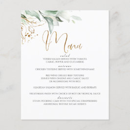 Dreamy Greenery e Eucalyptus Saem do Menu Casament