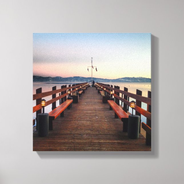 Dreamy Lake Tahoe Canvas (Frente)