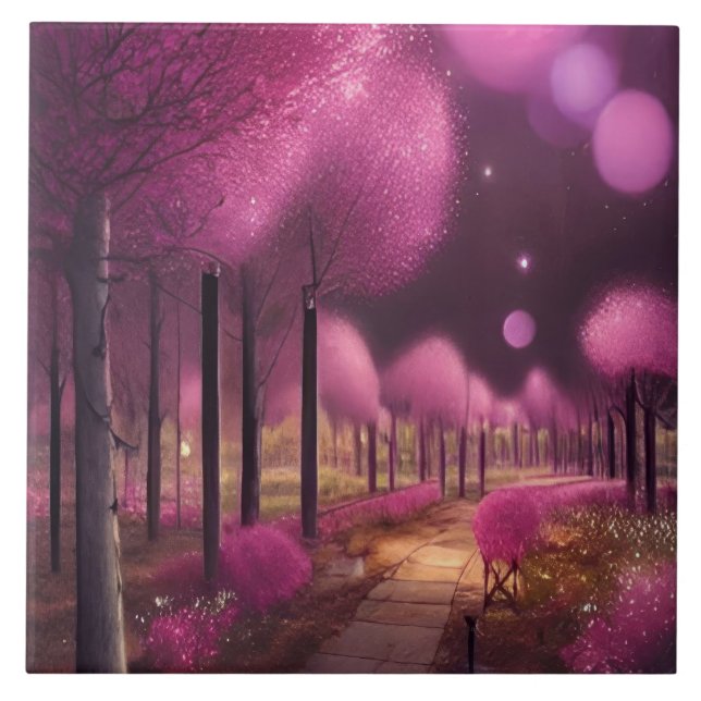 Dreamy Pink Nightscape (Frente)
