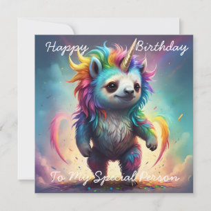 Dreamy Slothicorn: Um Rainbow Baby Fantasy,