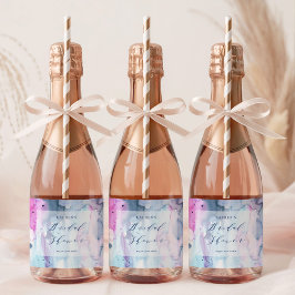 Dreamy Spring Bridal Shower Mini Wine Labels