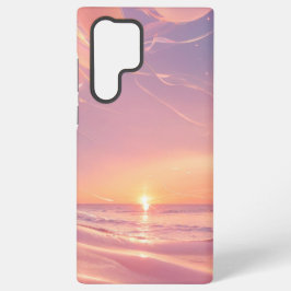 Dreamy Sunset Beach & Stardust Phone Case