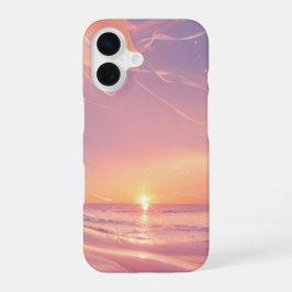 Dreamy Sunset Beach & Stardust Phone Case