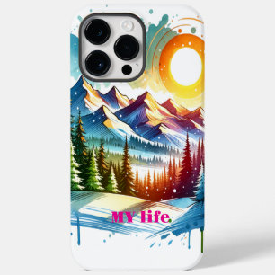 Dreamy Watercolor Sunset,iPhone / iPad case