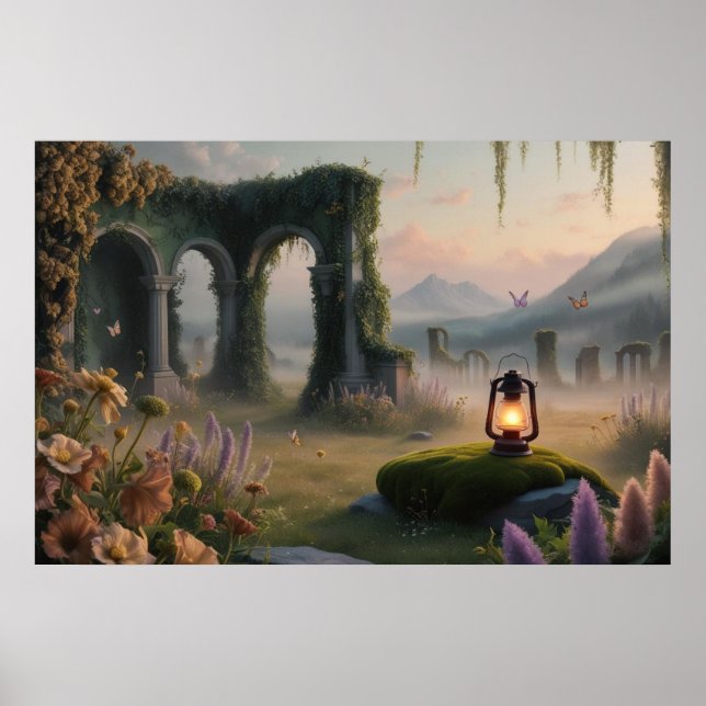 Dreamy Woodland Poster (Frente)