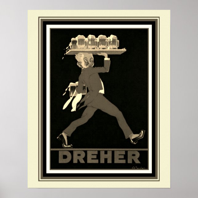 Dreher Beer Poster 16 x 20 (Frente)