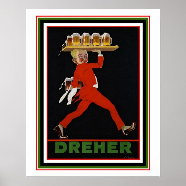 Dreher Beer Poster 16 x 20 (Frente)