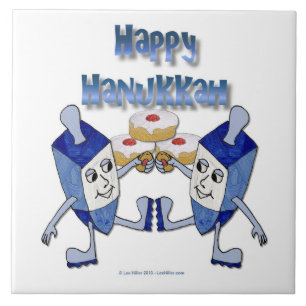 Dreidels Dançantes e Rosquinhas de Hanukkah