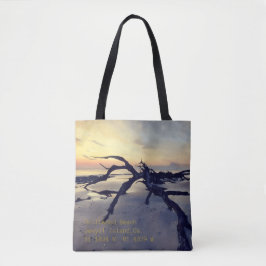 Driftwood Beach at Dawn Tote Bag