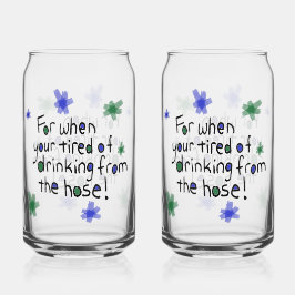 Drinking From Hose Glass