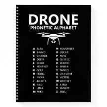 Drone NATO Phonetic Alphabet – Black Graph