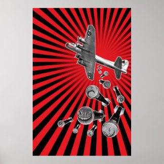 Drop Beats Black Sky Impressão