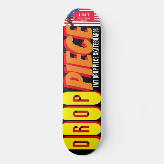 DROP PIECE  JMT 8 1/4" Shape de Skateboard (Frente)