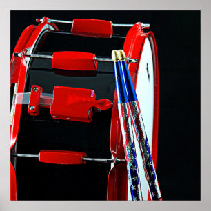 Drum or Drummer Poster