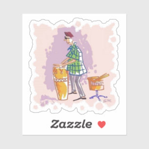 Drummer, eu contanto o adesivo