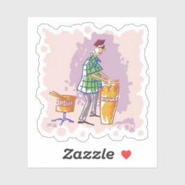 Drummer, eu contanto o adesivo