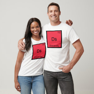 Ds - Dostoievski Camiseta Símbolo Elemento Químico