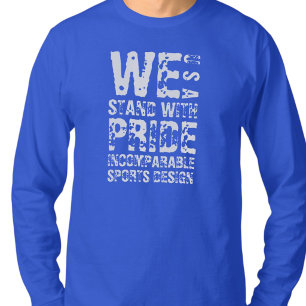 DSI, estamos com Orgulho EUA, camiseta de longa ma