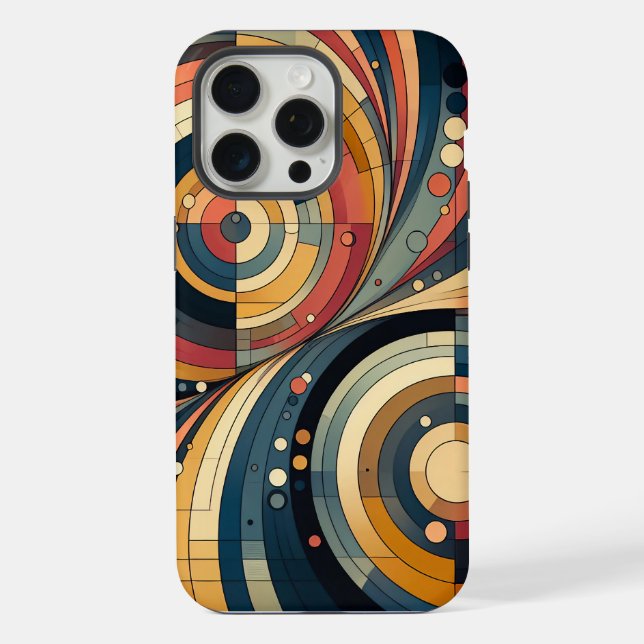 Dualidade - Bauhaus - Capas para Iphone 15 Pro (Verso)