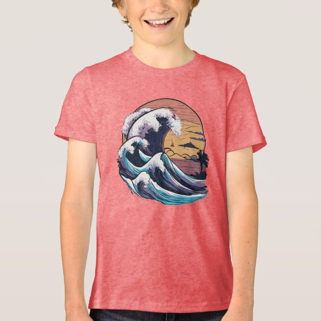 Dualidade da Natureza - Praia Calma e Tempestade d (Frente)