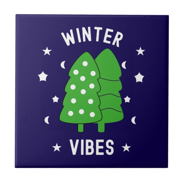 Duas Árvores Vibrações de Inverno (Frente)