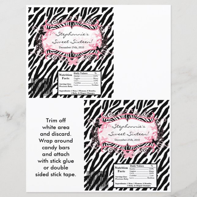 Duas borboletas-borboleta Zebra-Bar Grande de Hers (Frente)