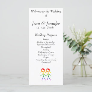 Duas Brides Rainbow Love