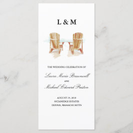 Duas Cadeias Adirondack de Aquarela | Programa Cer