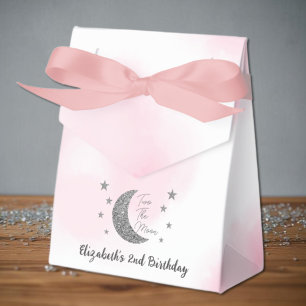 Duas Caixas De Favor Do segundo aniversário Da Lua