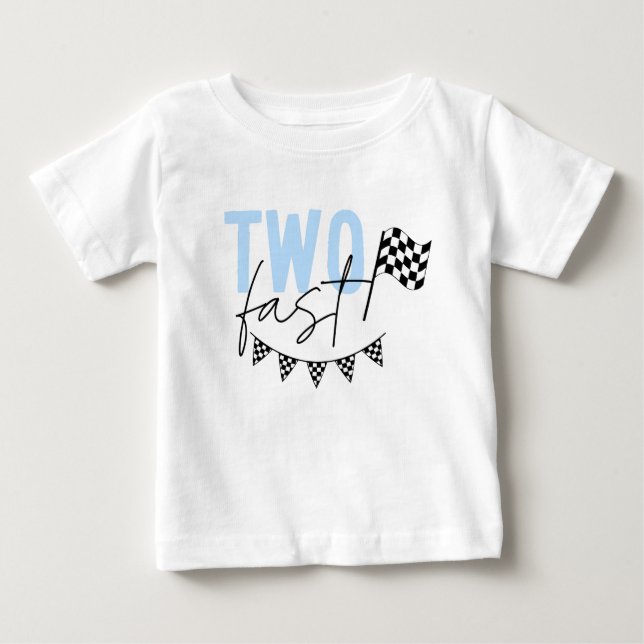 Duas Camisas de segundo aniversário de Racecar Ráp (Frente)