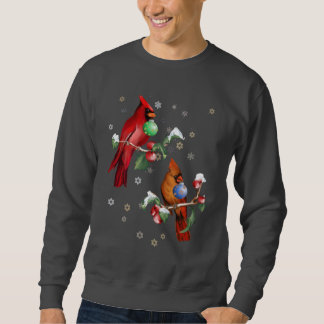 Duas camisas dos pássaros de Chirstmas