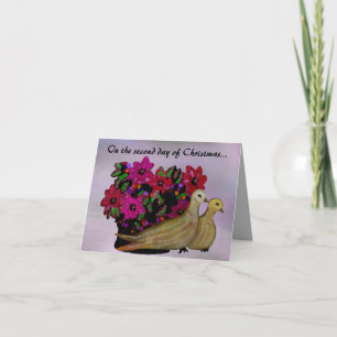 Duas Cartões De Tartaruga