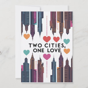 Duas Cidades Um Cartão De Amor