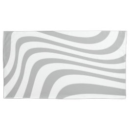 Duas cinzas de padrão zebra e chic moderno bege